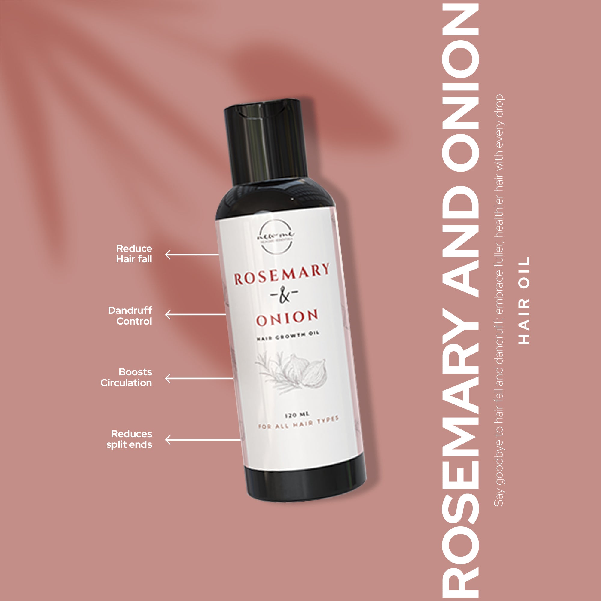 Rosemary & Onion Hair Oil